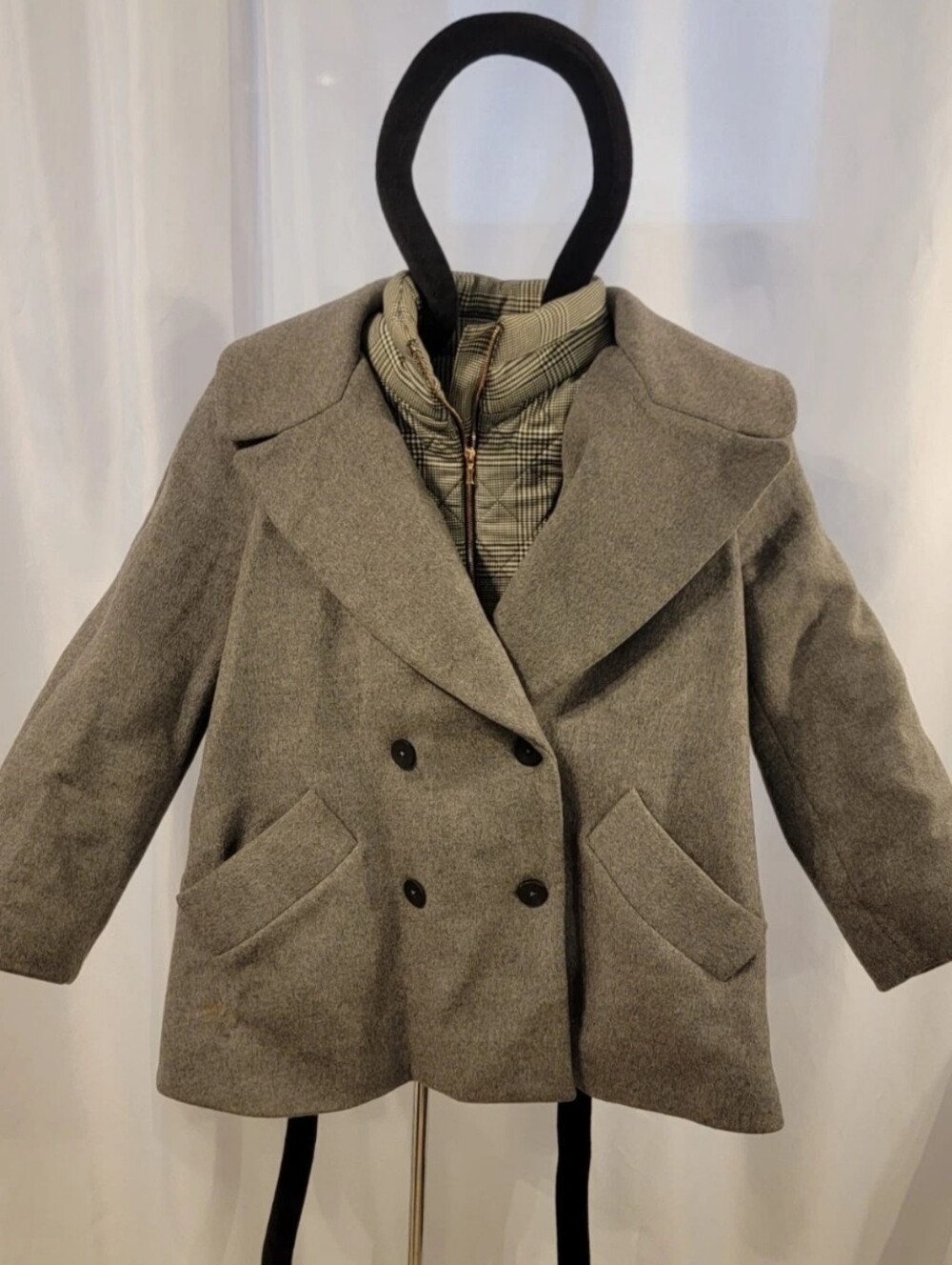 Kit and Ace Wool Cashmere Jacket Coat, Size Medium